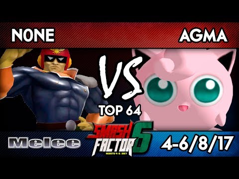 Smash Factor 6 - ALG EMG | n0ne (C.Falcon) Vs. AGMA (Puff) - Winners Top 64