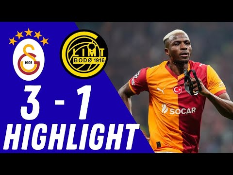 Galatasaray vs. Bodo/Glimt Match Summary.
