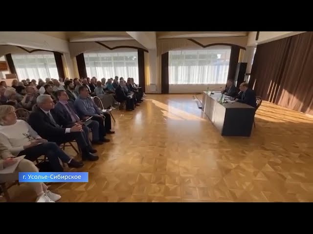 Губернатор Приангарья с рабочей поездкой посетил Усолье-Сибирское