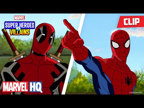 Spider-Man and Deadpool vs Taskmaster 🕷️💥