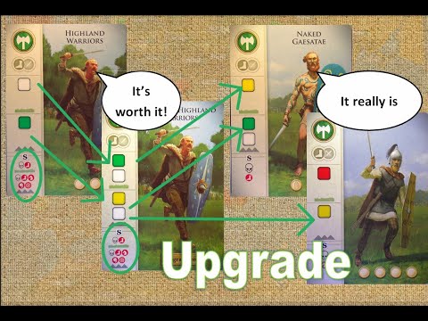 Battle early, get upgrades - Rome Total War: The Board Game - Strategy Guide