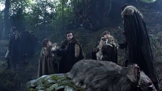 GOT Saison 1 épisode1   Les loups géants