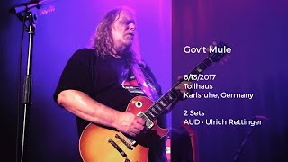 Gov't Mule Live in Karlsruhe, Germany - 6/13/2017 Full Show AUD