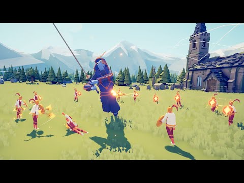 Radiant Glaive vs Every Unit - Totally Accurate Battle Simulator TABS