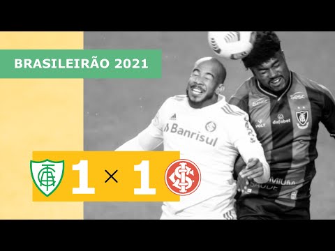 América-MG 1 x 1 Internacional – Gols – 27/06 – Brasileirão 2021