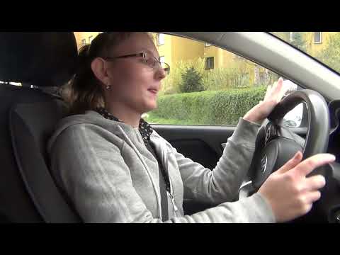 Part 2 Weronika - parking and turning techniques! Best School - Student Wrocław [DRIVING LICENSE]