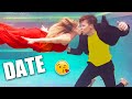 FIRST KISS In UNDERWATER DATE Rebecca Zamolo