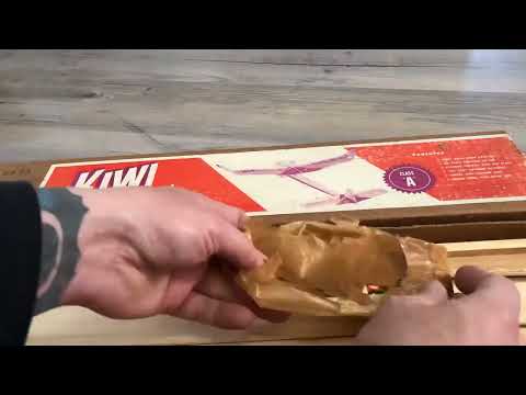 Guillows kiwi glider unboxing