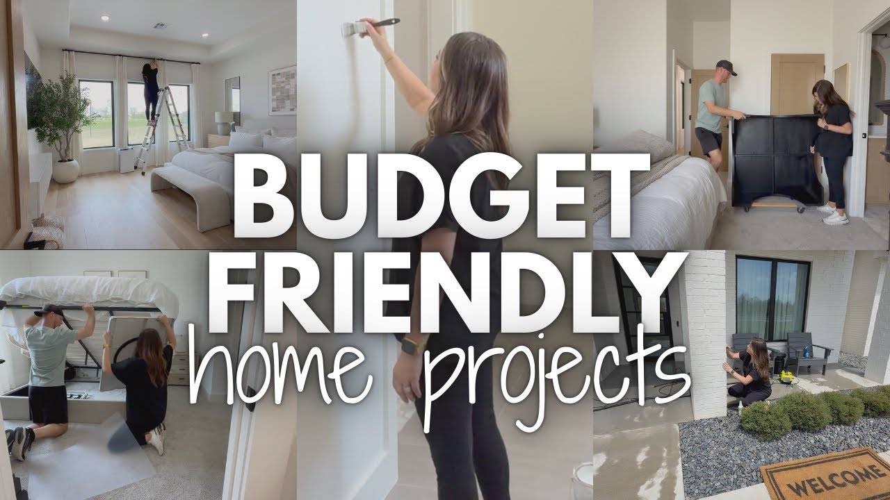 DIY HOME PROJECTS ON A BUDGET | BUDGET FRIENDLY HOME PROJECTS 2025 | EASY WAYS TO ELEVATE YOUR HOME