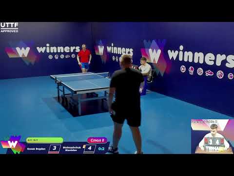 Gusak Bogdan  - Stelmashchuk Stanislav . WINners CUP Table Tennis 8 28.12.2020 10:15