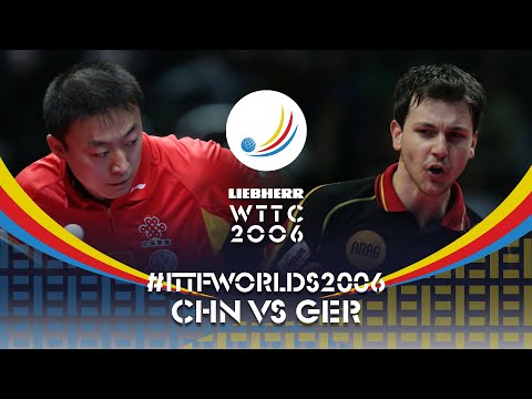 Ma Lin vs Timo Boll | 2006 World Table Tennis Championships (MT QF)
