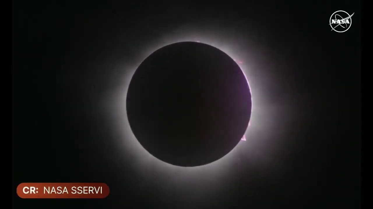 Μαγευτικές εικόνες από την ολική έκλειψη ηλίου | Total eclipse 2024