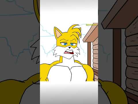 Sonic is cold and Tails helps #shorts