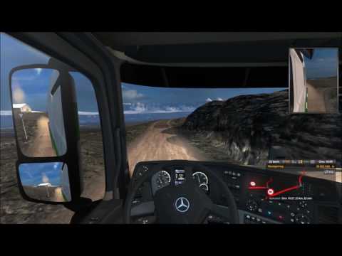 Euro Truck Simulator 2 + ProMods 2.1 Longyearbyen-Moskushamn Driving Empty