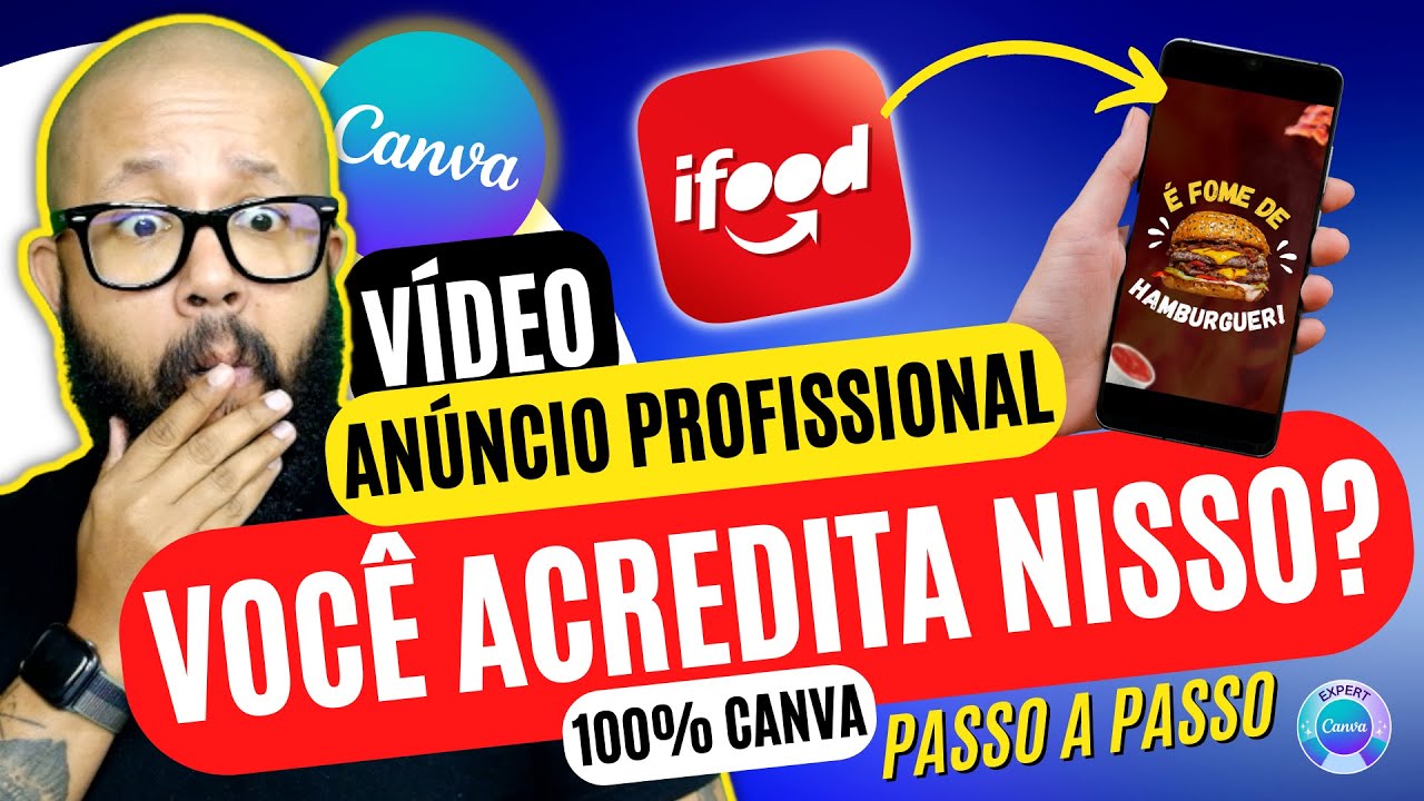 VOCÊ ACREDITA? Como FAZER VÍDEO anúncio CANVA, Story Animado CANVA 🤫