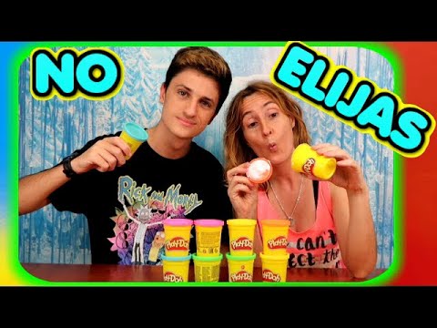 NO ELIJAS LA PLASTILINA INCORRECTA o EQUIVOCADA - Don´t choose the wrong  Play Doh