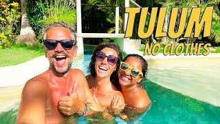 You Wont Believe where we got Naked in Tulum Mexic