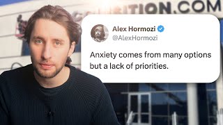 What Alex Hormozi Missed (and nailed?) About Anxiety