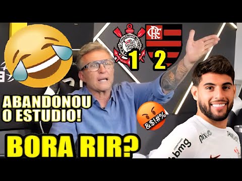 BORA RIR? "COM TODO RESPEITO VTNC YURI!" NETO ENLOUQUECE COM ROSSI REAÇÃO CORINTIANOS FLAMENG0 2X1