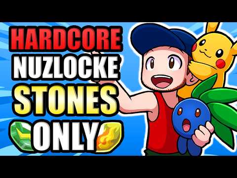 Can I Beat A Hardcore Nuzlocke with ONLY Stone Evolutions?
