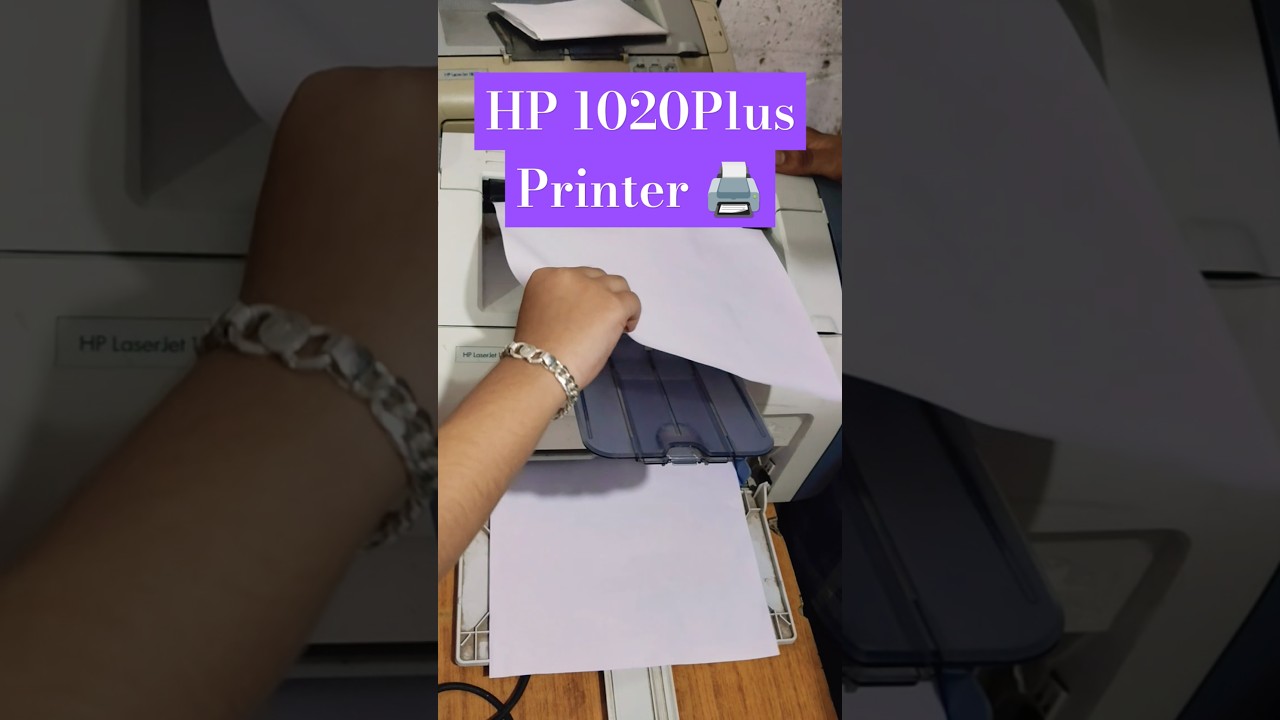 HP 1020 plus print check ✅ ok #shorts #printer #trending