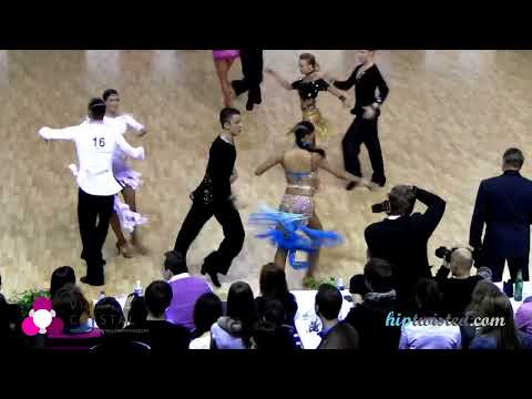 David Odstrcil - Tara Bohak, Czech national latin championship 2013, semifinal - chachacha