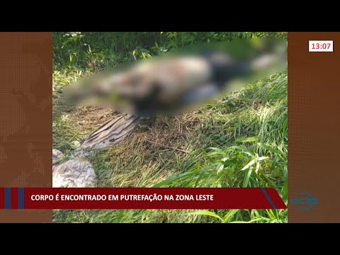 Corpo é encontrado em estado de putrefação na zona leste 17 01 2022