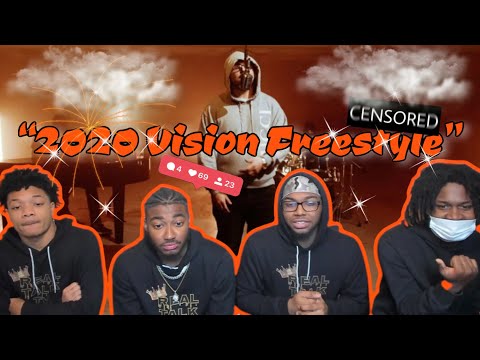 AMERICANS REACT TO Potter Payper - 2020 Vision Freestyle (Official Video) | @PotterPayper