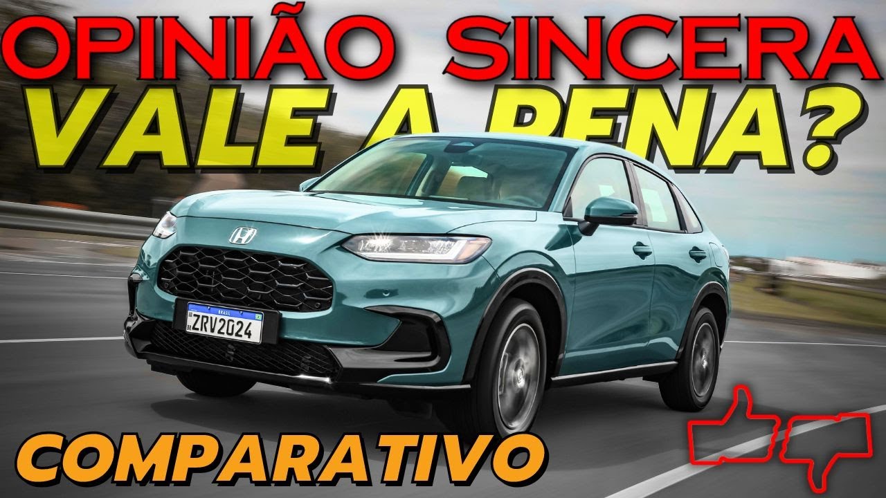 Honda ZR-V vale a pena? É melhor que HR-V, Compass e Corolla Cross? Comparativo de SUV mais vendidos