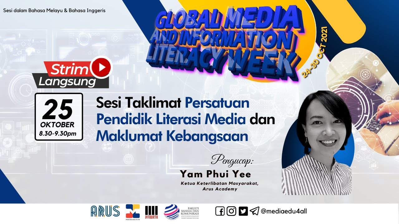Sesi Info Persatuan Pendidik Literasi Media dan Maklumat Kebangsaan