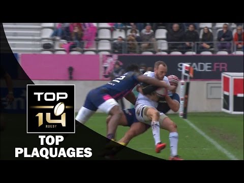 TOP Plaquages de la J12 – TOP 14 – Saison 2016-2017