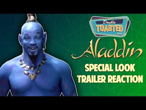 ALADDIN SPECIAL LOOK TRAILER REACTION