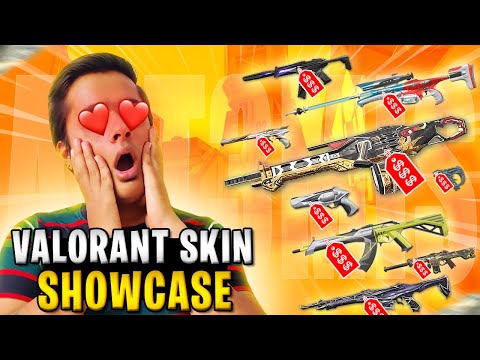 I BOUGHT A PREMIUM SKIN FOR EVERY GUN IN VALORANT 🤩|| SKINS SHOWCASE || +PRICE REVEAL 🤑