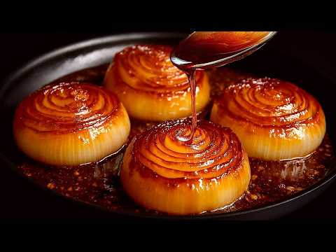 Onions that drive everyone crazy! Nobody knows this recipe! Cheap and easy.