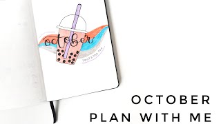 October Plan With Me