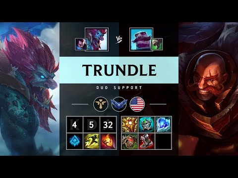 Trundle Support vs Braum - NA Diamond Patch 25.15
