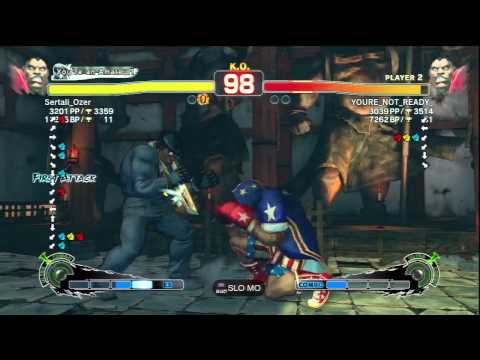 Sertali_Ozer (Balrog) Vs YOURE_NOT_READY_ (Balrog) SSF4 AE Ranked Matches - PSN