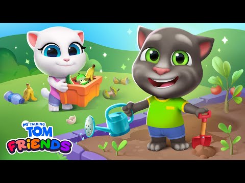 Turn Trash Into Treasure! 🏡🎮♻️ My Talking Tom Friends Gameplay