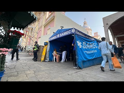Asisten a más de 500 peregrinos por día en los puestos de salud del SAMEC en la Catedral