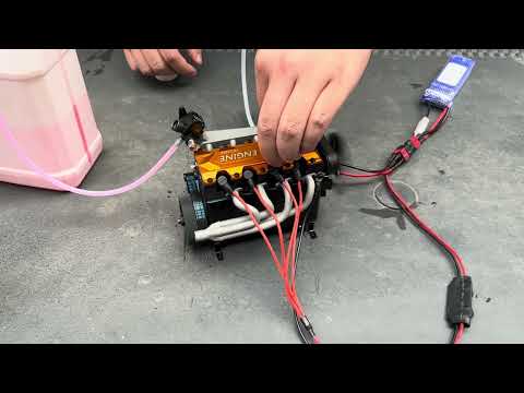 New TOYAN FS-L400BGC 14CC Inline 4 Cylinder 4 Stroke OHC Engine - EngineDIY