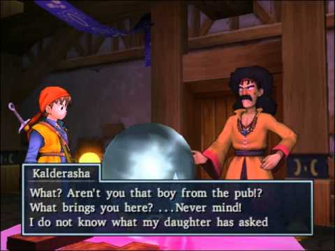 07 Dragon Quest 8 Cut-scene - In Valentina's House