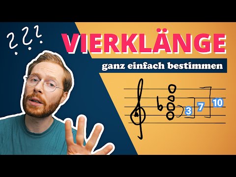 VIERKLÄNGE BESTIMMEN | Was ist ein Septakkord? 👉 mit ÜBUNGEN!