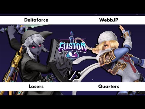 Fusion # 186 - Deltaforce (Link) vs WebbJP (Sheik) - Losers Quarter-Finals