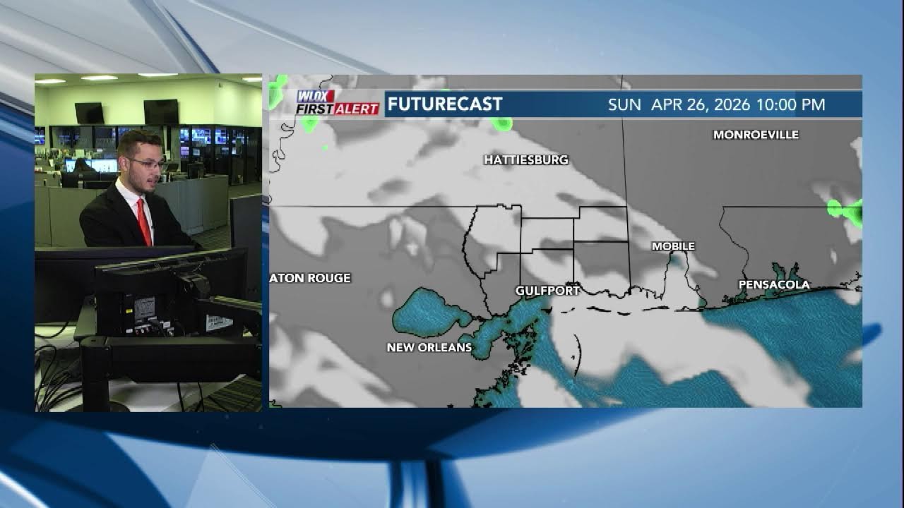 FIRST ALERT WEATHER: Can we expect more storms today? (4/25/26)