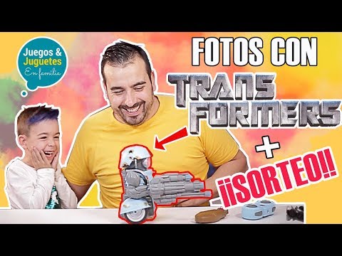 Creando fotos TUMBLR con ¡¡JUGUETES!! + Sorteo 2 TRANSFORMERS