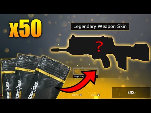 WORST 50+ ALPHA PACK OPENING EVER - Rainbow Six Siege