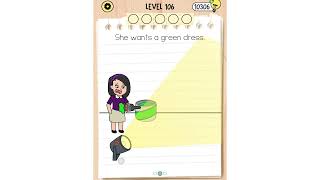 Brain Test 5 Level 106: Level 106 Walkthrough