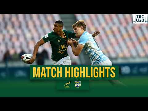 Junior Springboks vs Argentina | U20 Rugby Championship |  Highlights