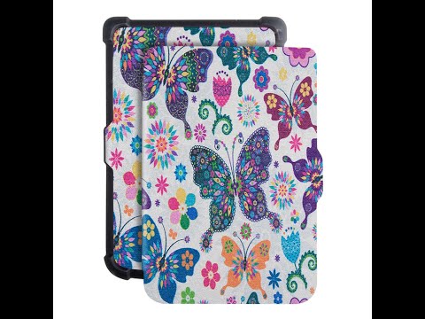 Обложка чехол SoftShell для PocketBook 617 Basic Lux 3 (Butterflies) - фото 1 - id-p2544239571