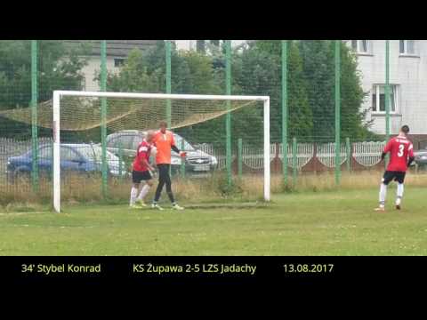 KS Żupawa - LZS Jadachy (gol na 1-2 Stybel Konrad) 1.kolejka Klasy "A" 13.08.2017